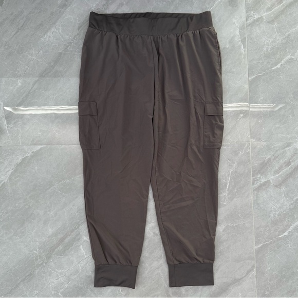 Zella Pants - Women’s Z By Zella Jogger Pants Cargo Pockets Athleisure Workout Lounge Size XL
